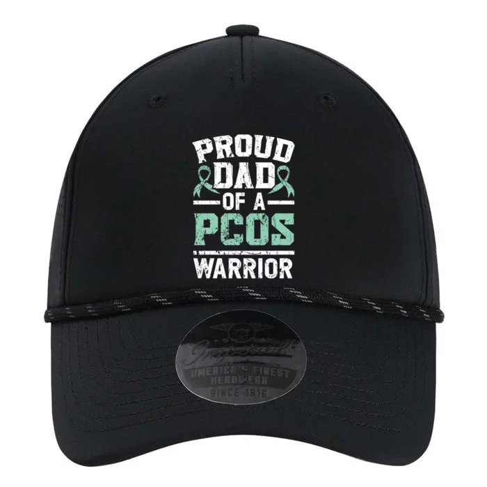 Proud Dad Of A Pcos Warrior Polycystic Ovary Syndrome Cool Gift Performance The Dyno Cap