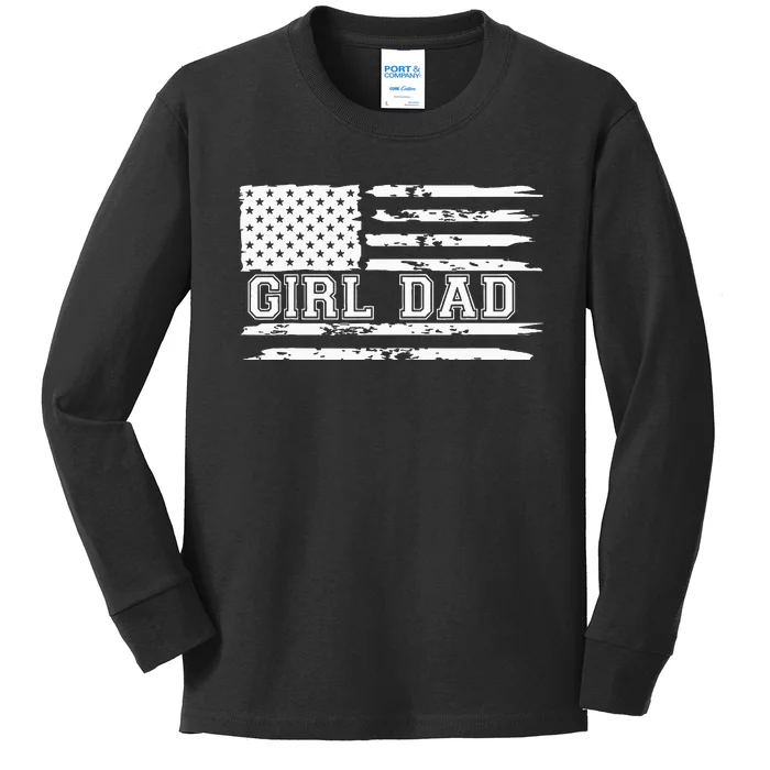 Proud Dad Of Father Of For Dad Xmas Kids Long Sleeve Shirt