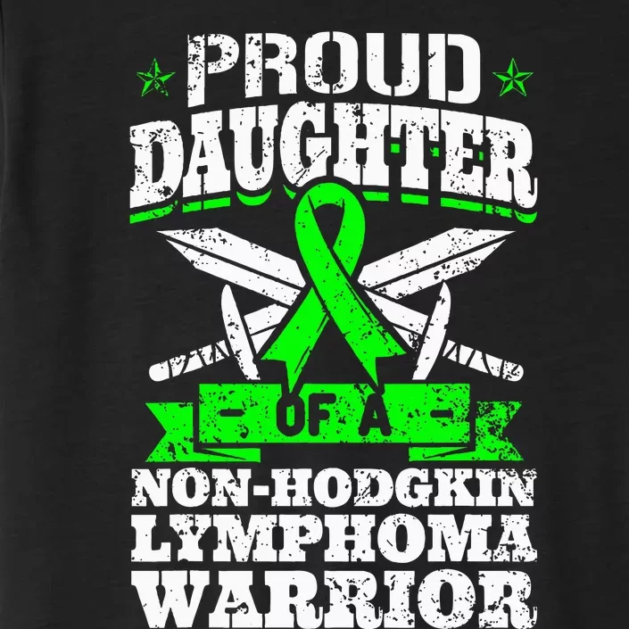 Proud Daughter Of A Non Hodgkin Lymphoma Warrior Ribbon ChromaSoft Performance T-Shirt