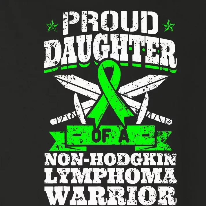 Proud Daughter Of A Non Hodgkin Lymphoma Warrior Ribbon Toddler Long Sleeve Shirt