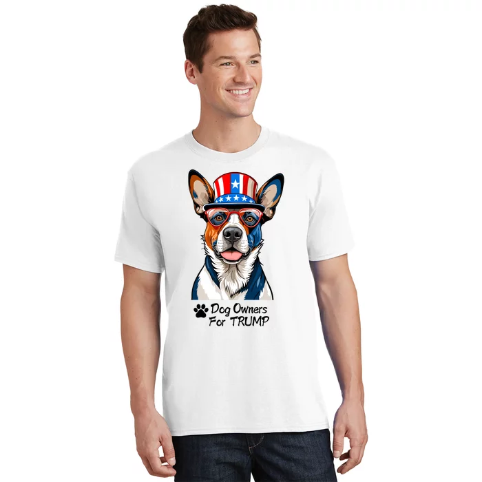 Patriotic Dog Owners For Trump T-Shirt