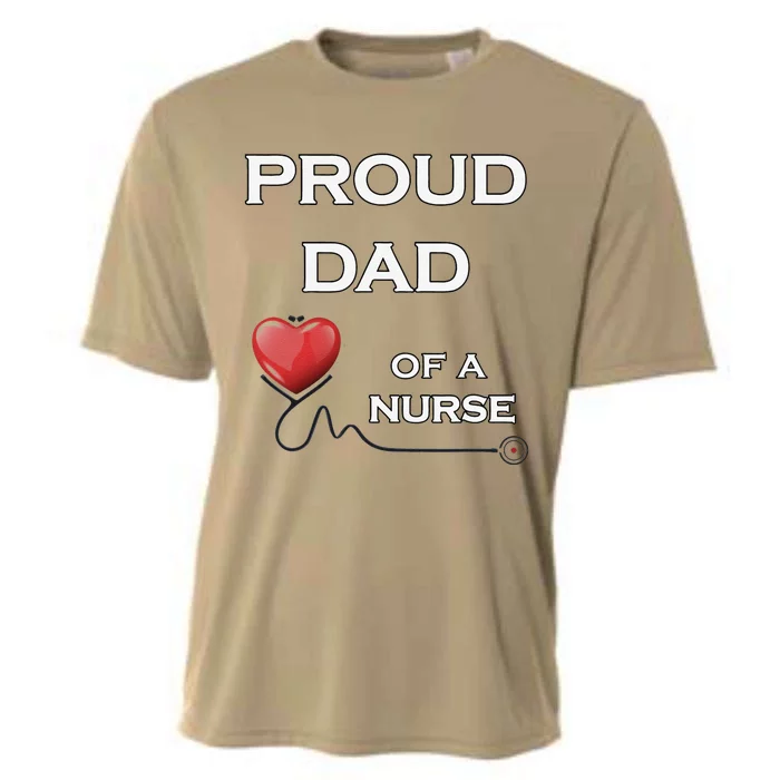 Proud Dad Of A Nurse, Nursing Gift, Dk Cooling Performance Crew T-Shirt