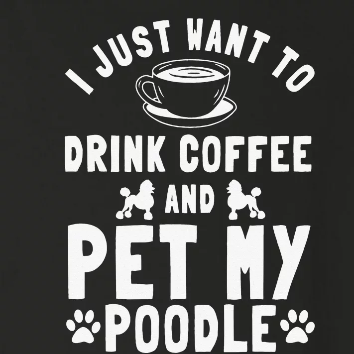 Poodle Dog Owner Pet Breeders Water Retriever Coffee Lover Toddler Long Sleeve Shirt