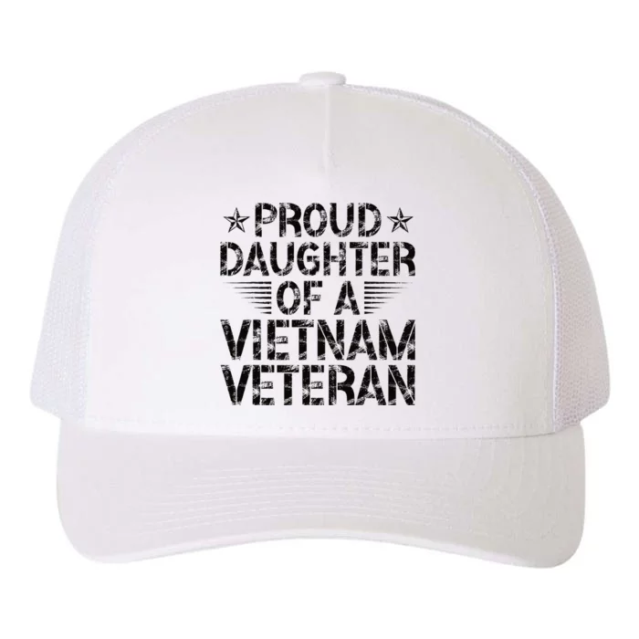 Proud Daughter Of A Vietnam Veteran Vintage Yupoong Adult 5-Panel Trucker Hat