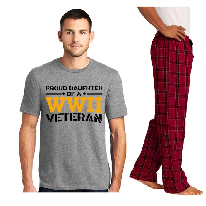 Proud Daughter Of A WW II Us Army Veteran Day Pajama Set