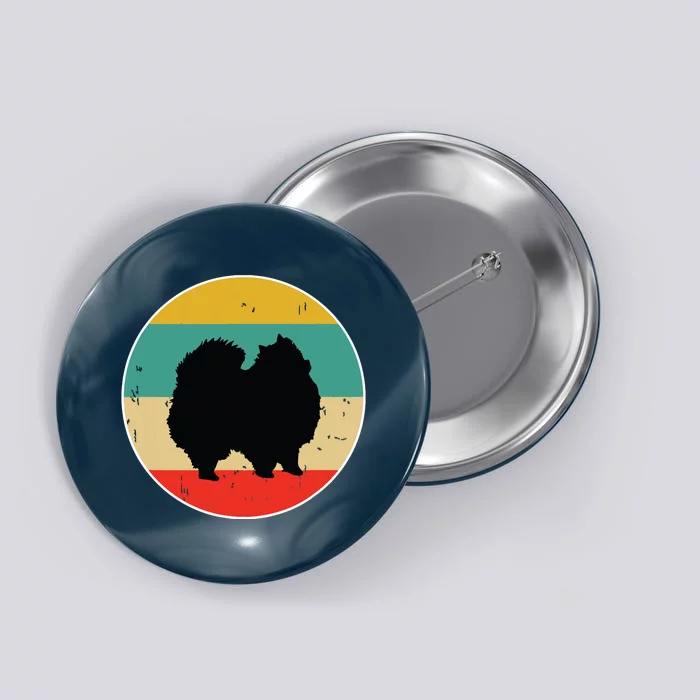 Pomeranian Dog Button