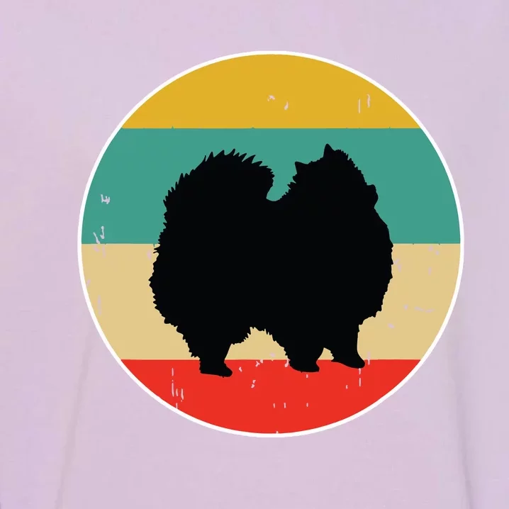 Pomeranian Dog Garment-Dyed Sweatshirt