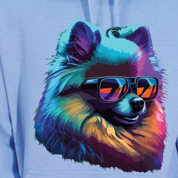 Pomeranian Dogs Pomeranians Unisex Surf Hoodie