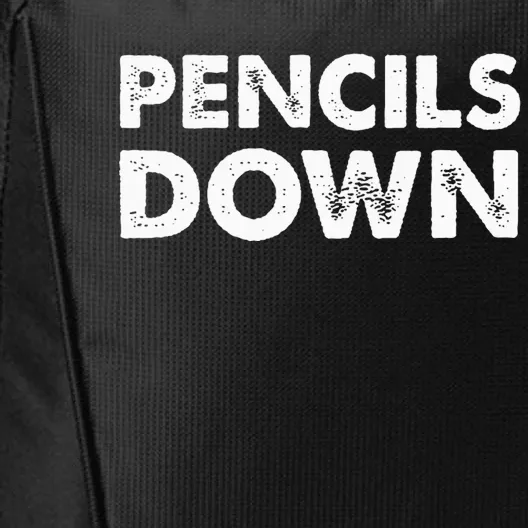 Pencils Down City Backpack