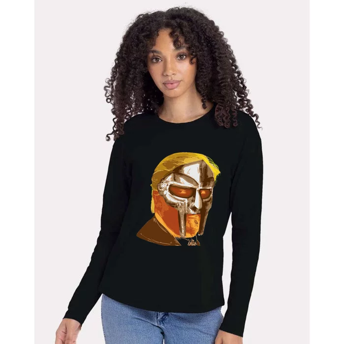 President Doom Womens Cotton Relaxed Long Sleeve T-Shirt