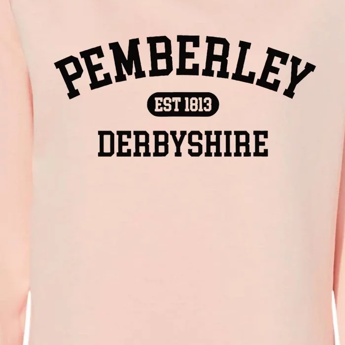 Pemberley Derbyshire Pride And Prejudice 1813 Jane Austen Womens California Wash Sweatshirt