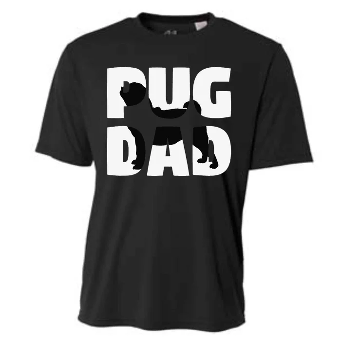 Pug Dad Pug Gift Father Dog Dad Cooling Performance Crew T-Shirt