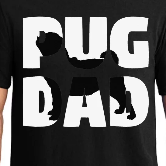 Pug Dad Pug Gift Father Dog Dad Pajama Set