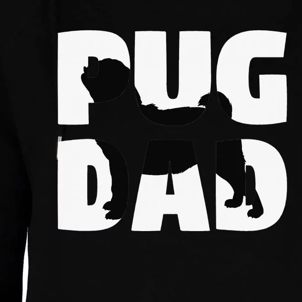 Pug Dad Pug Gift Father Dog Dad Tee Womens Funnel Neck Pullover Hood