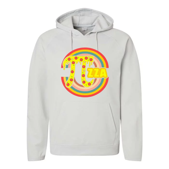 Pi Day Pizza Lover Math Teacher 3 14 Geek Mathematics Major Performance Fleece Hoodie