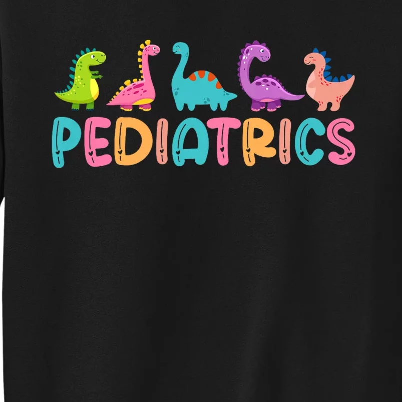 Pediatrics Dinosaurs Peds Nurse Crew Appreciation Pediatric Sweatshirt