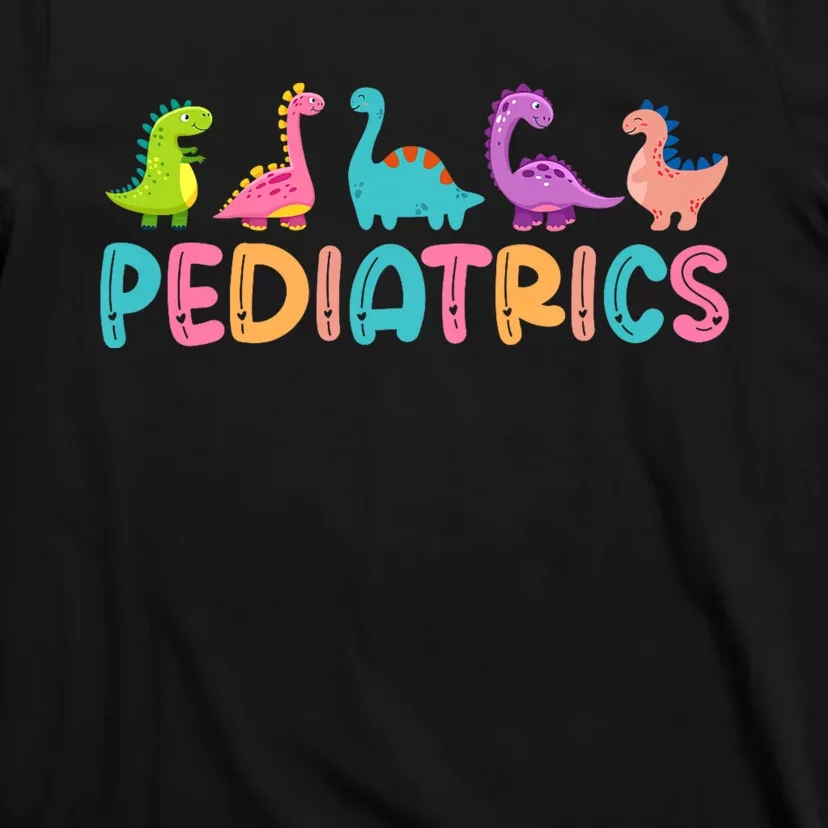 Pediatrics Dinosaurs Peds Nurse Crew Appreciation Pediatric T-Shirt