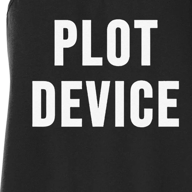 Plot Device Women's Racerback Tank