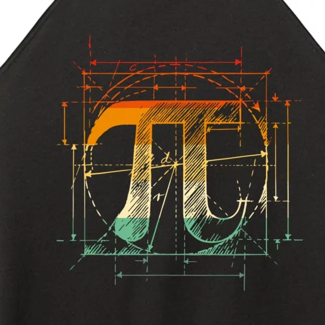 Pi Day Pi Symbol Funny Math Teacher Women’s Perfect Tri Rocker Tank