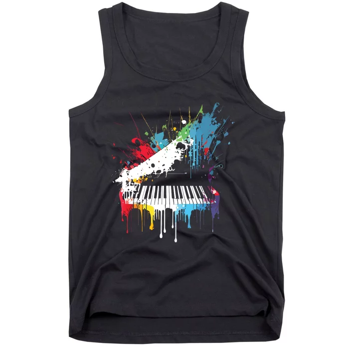 Piano Design Piano Gift For Pianist Tank Top