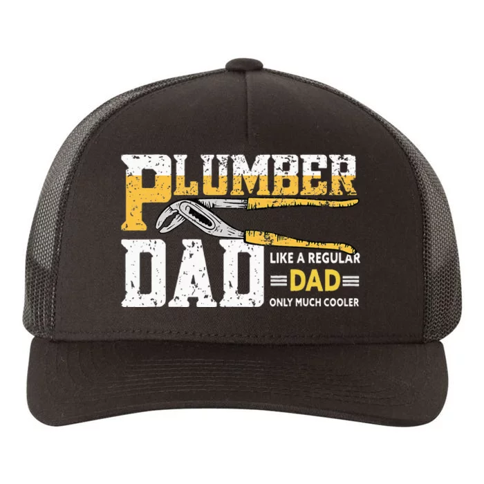 Plumber Dad Plumbing Pipefitters Plumber Yupoong Adult 5-Panel Trucker Hat