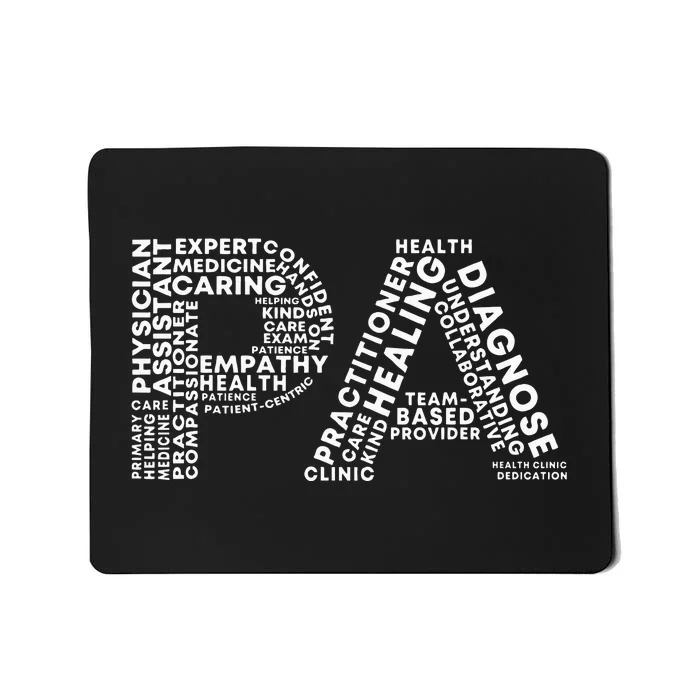 PA Design Physician Assistant Mousepad