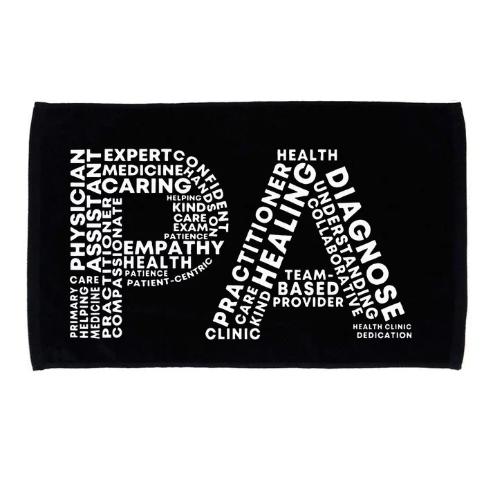 PA Design Physician Assistant Microfiber Hand Towel