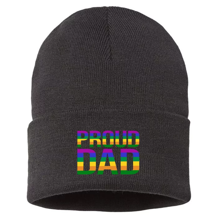 Proud Dad Sustainable Knit Beanie