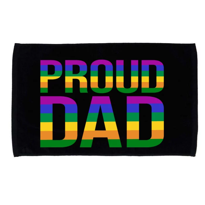 Proud Dad Microfiber Hand Towel