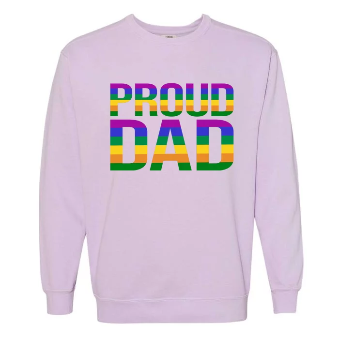 Proud Dad Garment-Dyed Sweatshirt