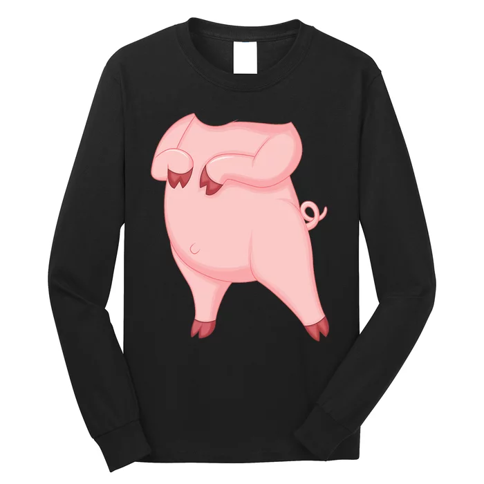 Pig Design Pig Costume Long Sleeve Shirt