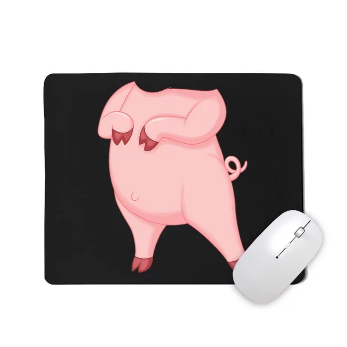 Pig Design Pig Costume Mousepad