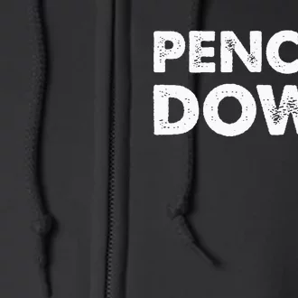 Pencils down Full Zip Hoodie