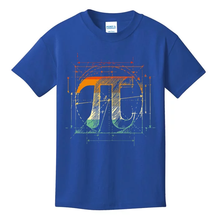 Pi Day Pi Symbol Funny Math Teacher Kids T-Shirt