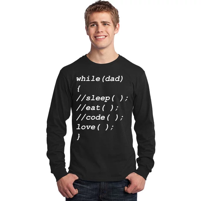 Programer Dad Tall Long Sleeve T-Shirt