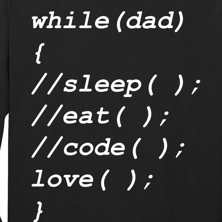 Programer Dad Tall Long Sleeve T-Shirt