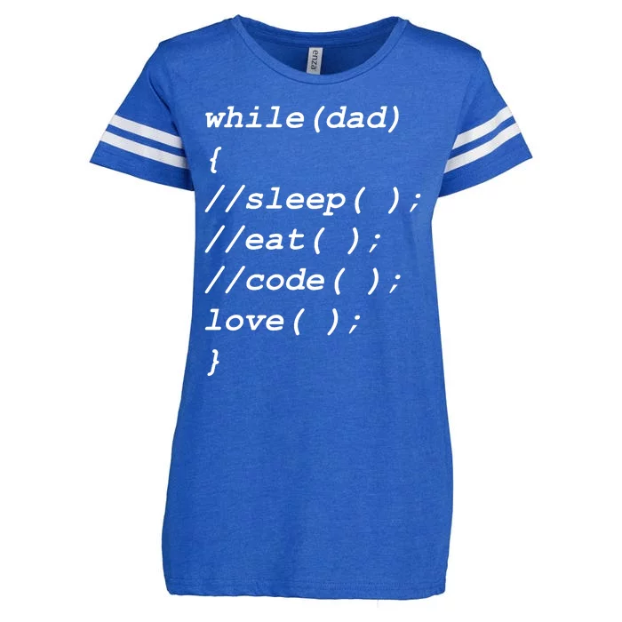 Programer Dad Enza Ladies Jersey Football T-Shirt