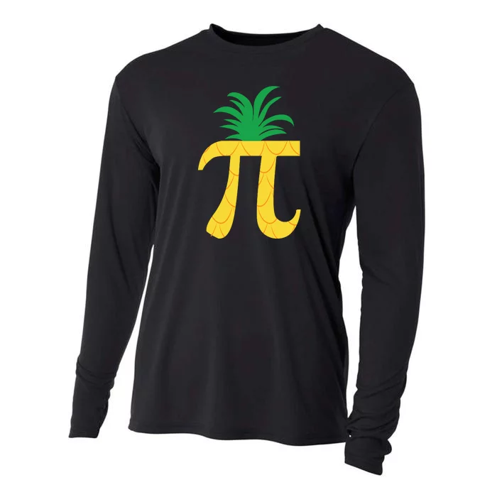 Pi Day Pineapple Cooling Performance Long Sleeve Crew