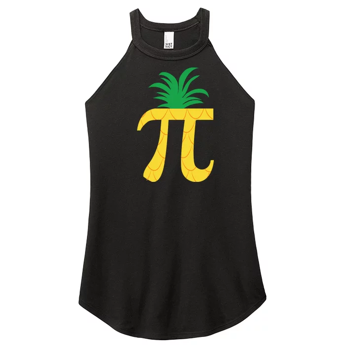 Pi Day Pineapple Women’s Perfect Tri Rocker Tank