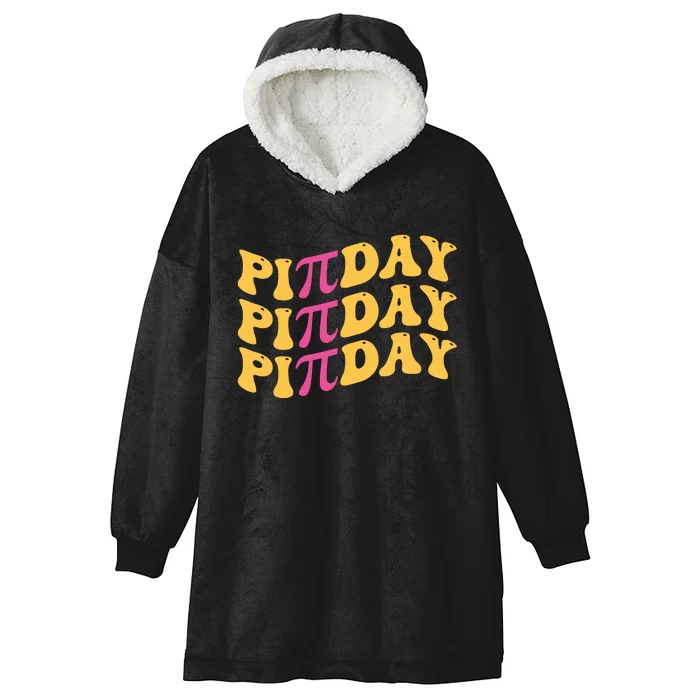 Pi Day Hooded Wearable Blanket