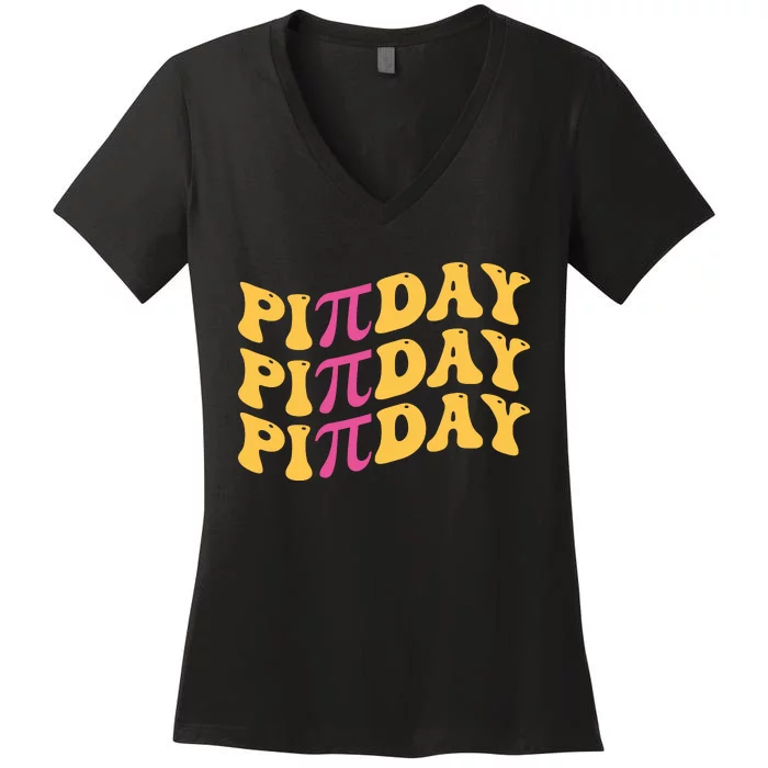 Pi Day Women's V-Neck T-Shirt