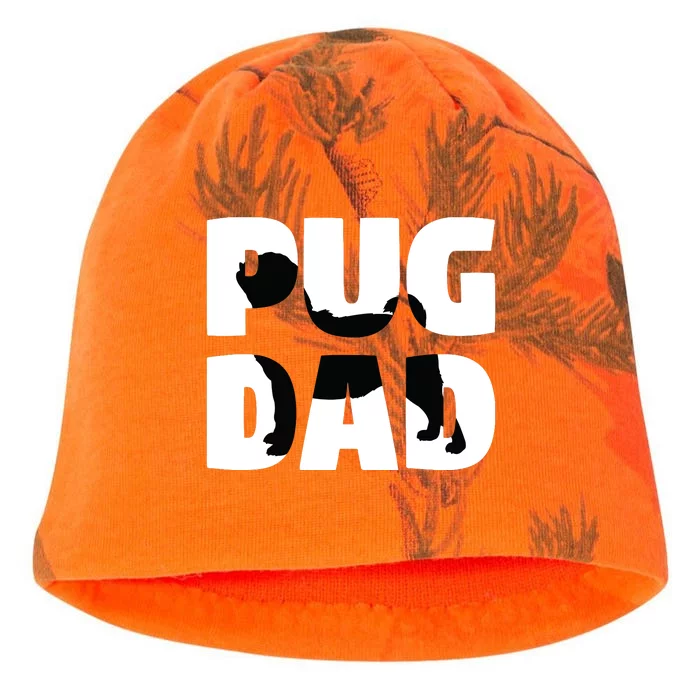 Pug Dad Pug Gift Father Dog Dad Tee Kati - Camo Knit Beanie