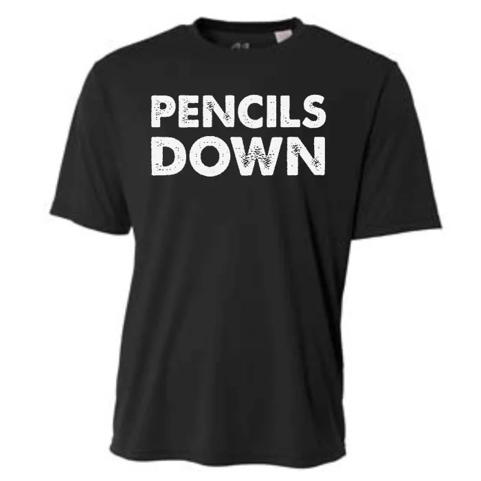 Pencils down Cooling Performance Crew T-Shirt