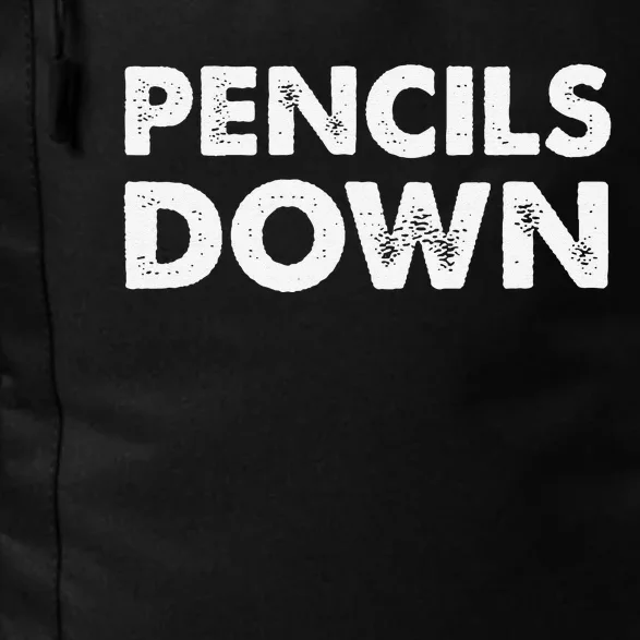 Pencils down Daily Commute Backpack