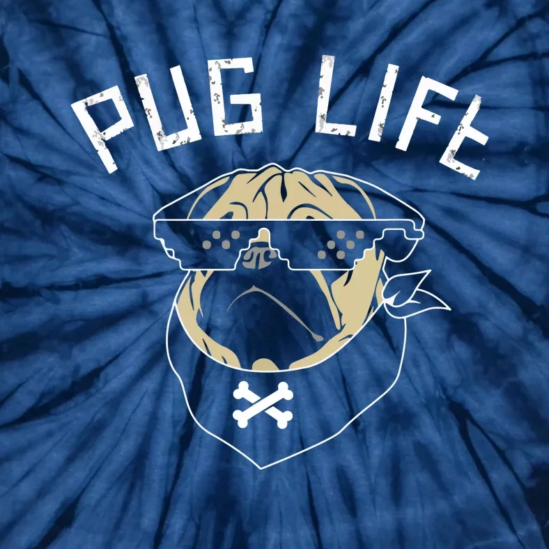 Pug Dog Pug Life Tie-Dye T-Shirt