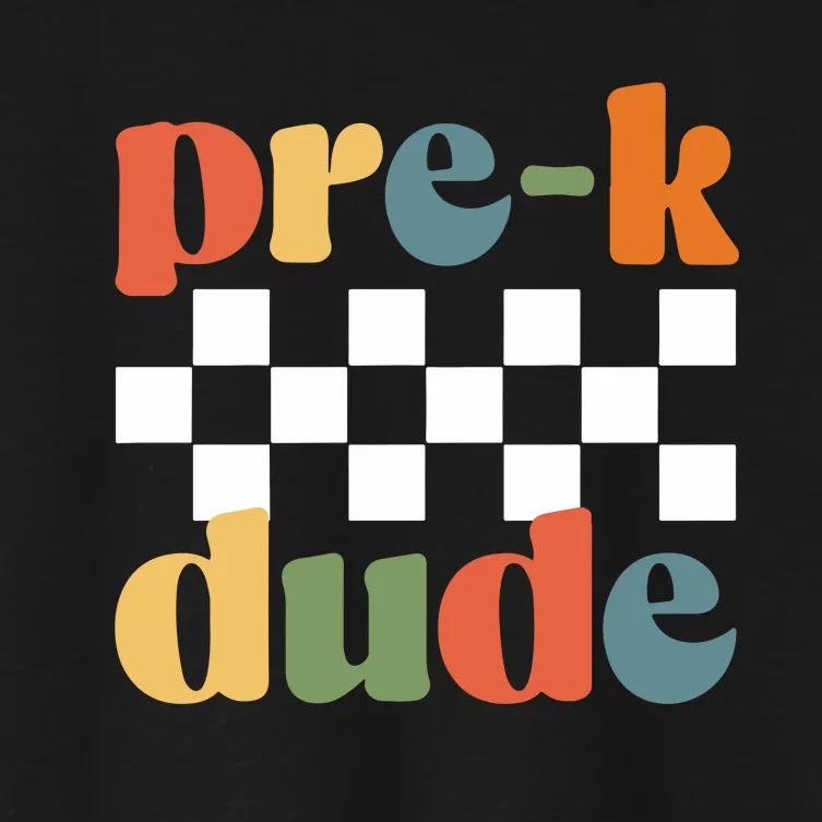 PreK Dude Women's Crop Top Tee