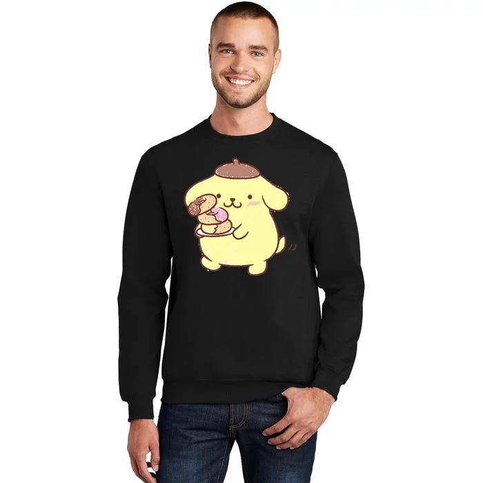 Pompom Donuts Tall Sweatshirt