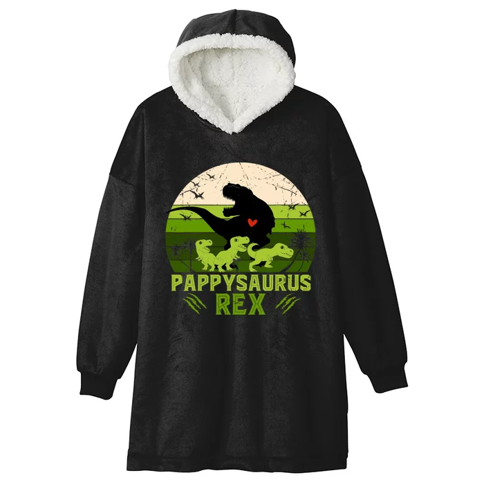 Pappy Dinosaur Pappysaurus 3 Three Xmas Christmas Hooded Wearable Blanket