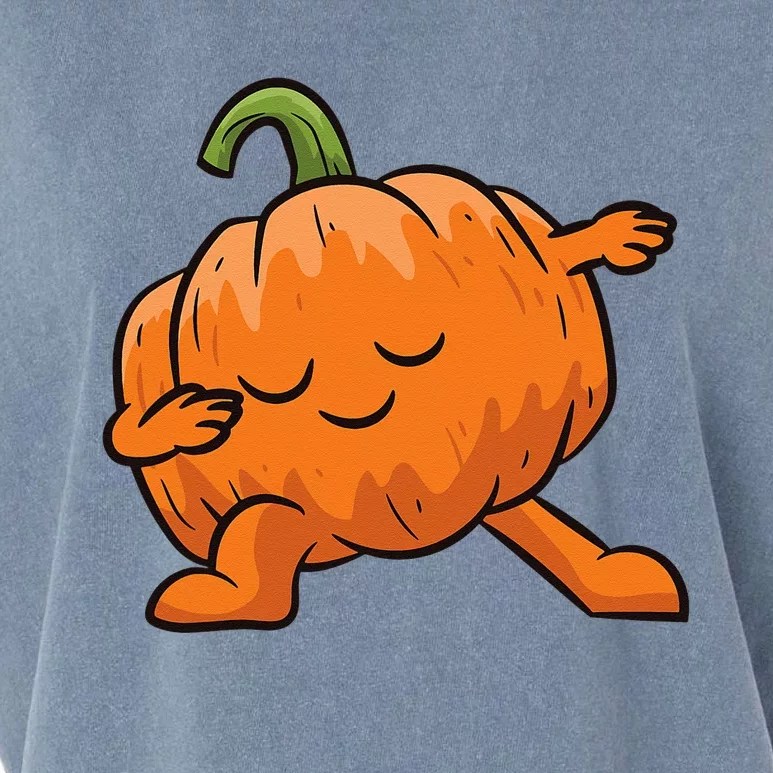 Pumpkin Dabbing Pumpkin Vegetable Pumpkins Garment-Dyed Women's Muscle Tee