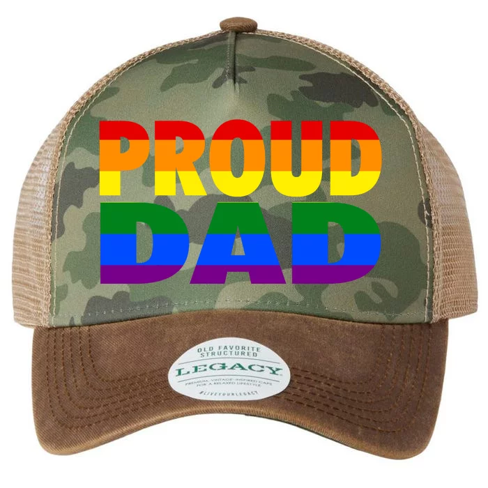 PROUD DAD Legacy Tie Dye Trucker Hat